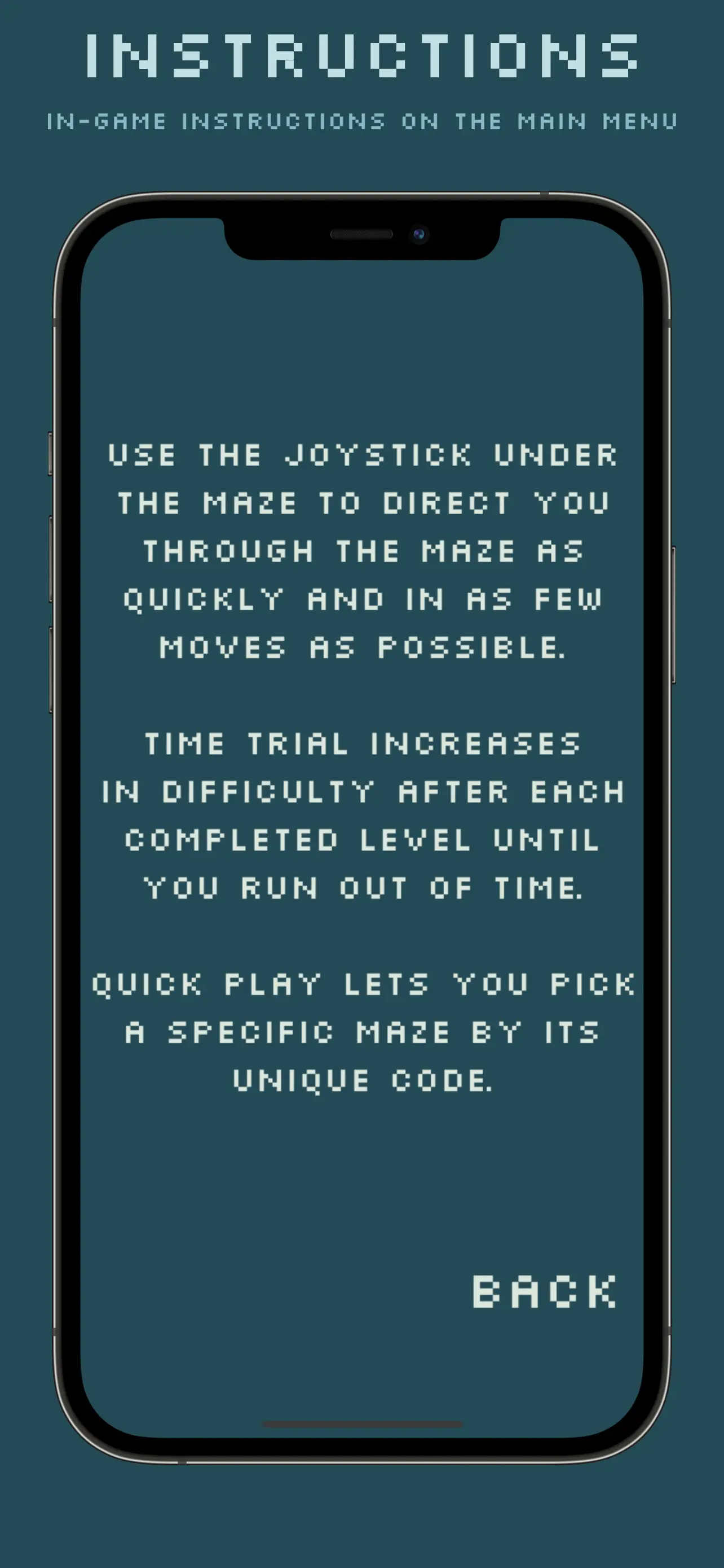 Ah-Maze-Ing | Addictive retro maze puzzle game for iPhone